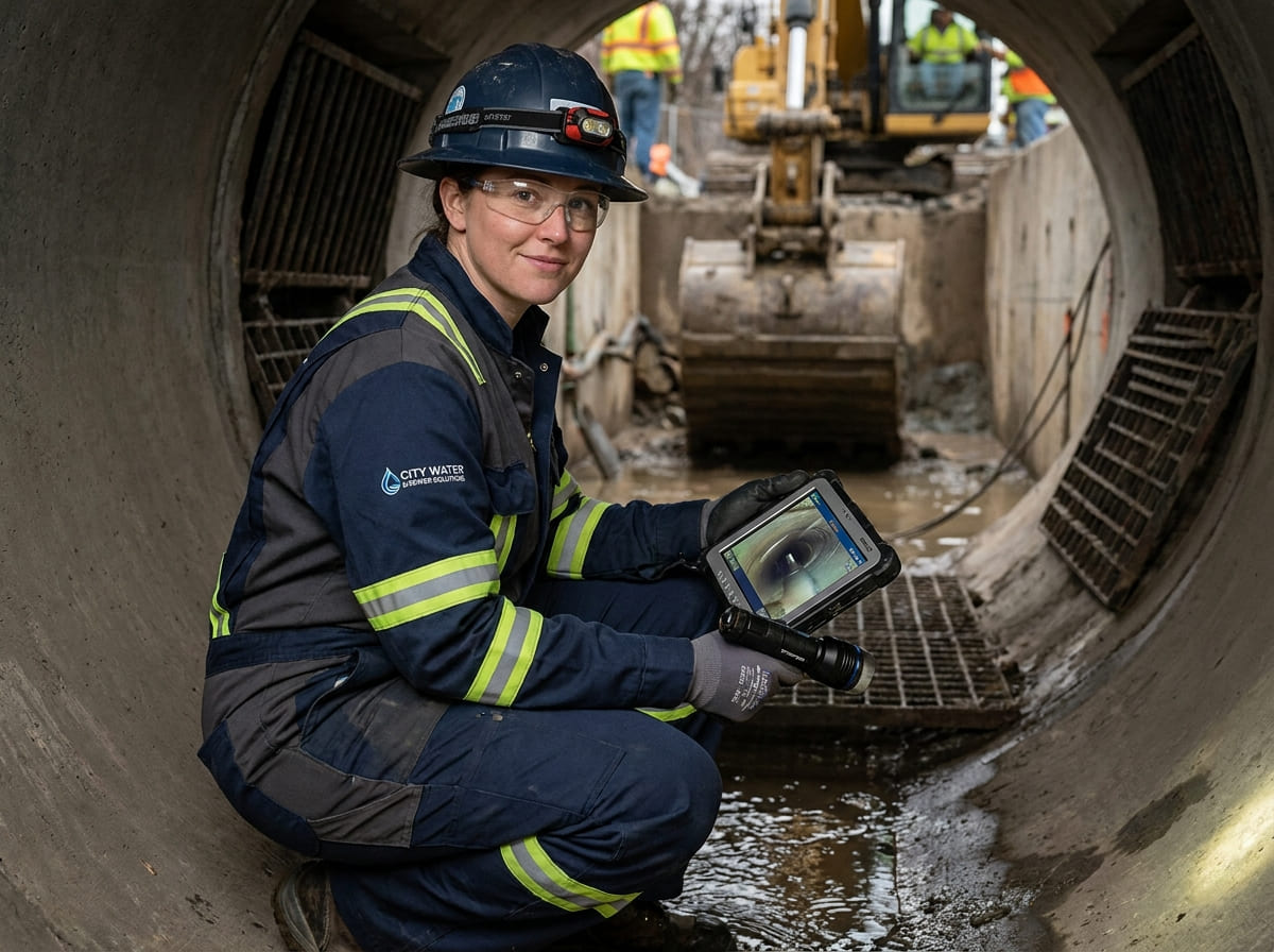 Sewer Line Inspection & Replacement in Laurel Bloomery
